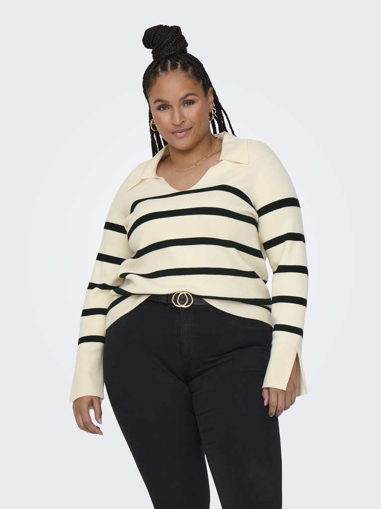 CARMAKOMA CARMONICA LS COLLLAR PULLOVER KNT