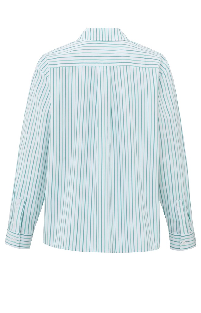 YAYA Chemise rayures lagoon blue