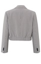YAYA Blazer court à carreaux