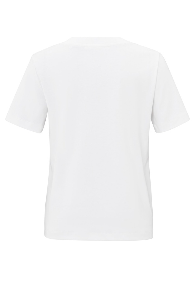 YAYA t-shirt col V blanc