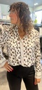 VILAGALLO Chemise estampado tigre sobre
