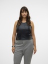VERO MODA VMCEMMALIE TANK TOP BOX JRS CUR BLACK