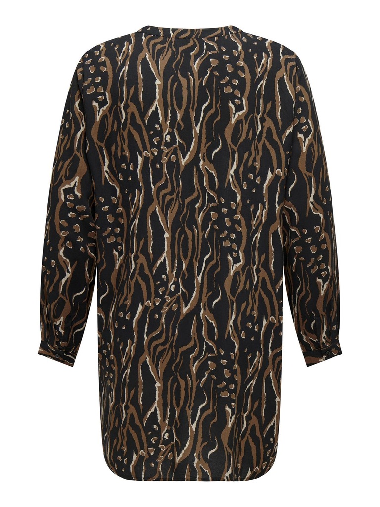 CARMAKOMA CARPEONY LIFE L/S TUNIC SHIRT AOP BF