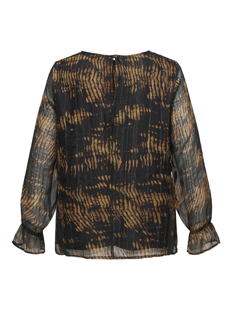 CARMAKOMA CARAZELEA L/S O-NECK TOP AOP