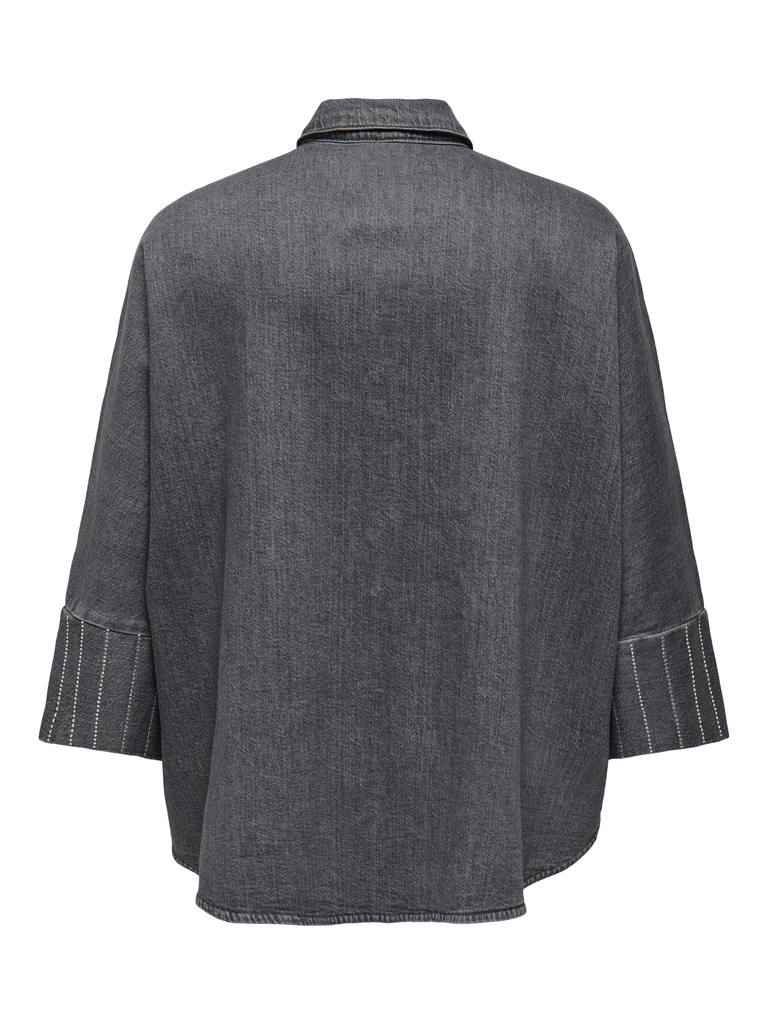 CARMAKOMA CARGRACE RHINESTONE DNM SHIRT 