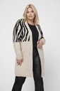 CARMAKOMA CARJADE ZEBRA L/S CARDIGAN KNT NOOS