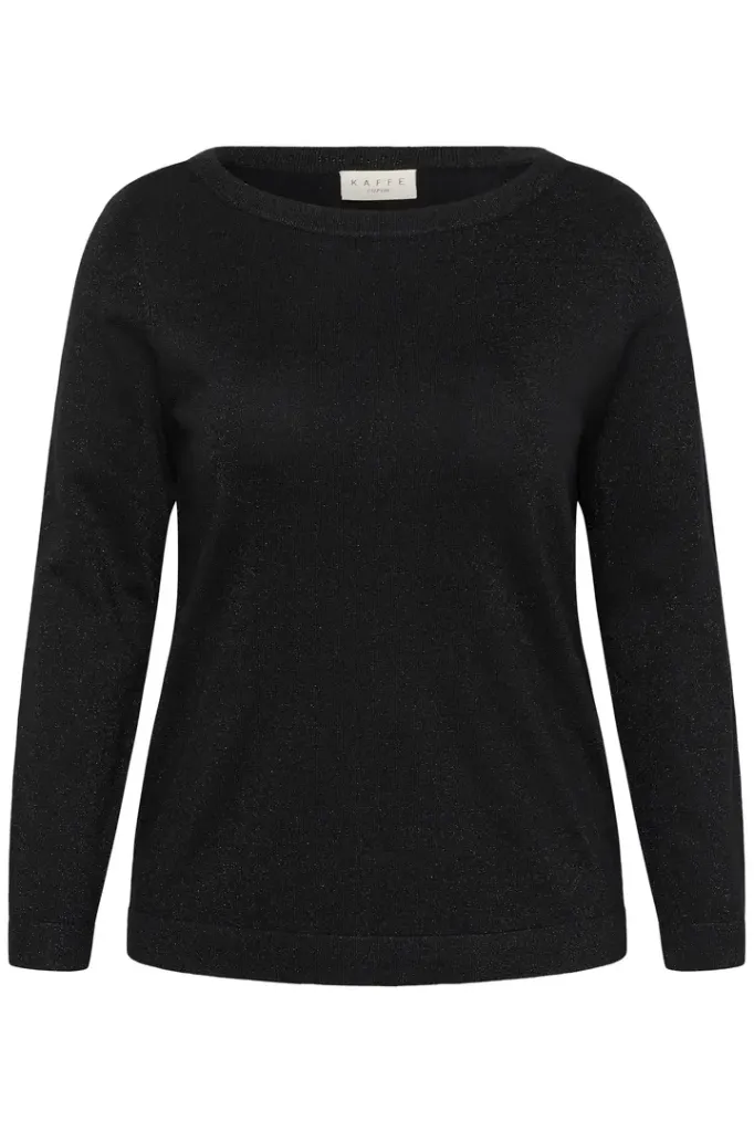 KAFFE CURVE KCregitta Boatneck Pullover