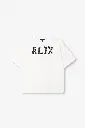 Knitted Alix Sequin T-Shirt  Soft White