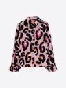 VILAGALLO Chemise beige animal print
