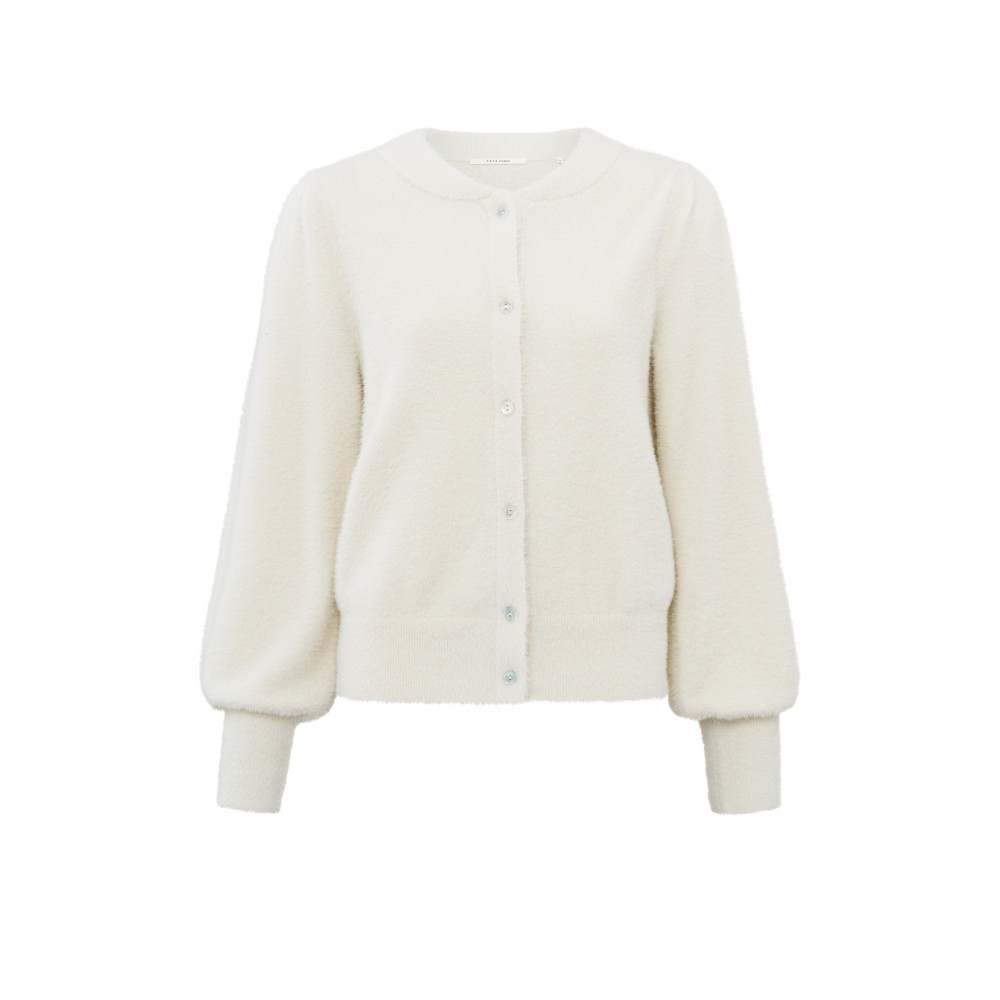 YAYA Cardigan tout doux à col rond