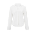 YAYA Jersey v-neck top white