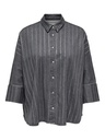 CARMAKOMA CARGRACE RHINESTONE DNM SHIRT 