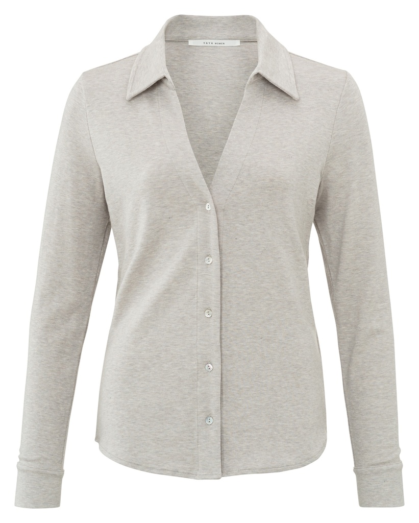 YAYA Jersey melange blouse