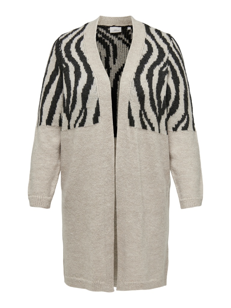 CARMAKOMA CARJADE ZEBRA L/S CARDIGAN KNT NOOS (S-42/44)