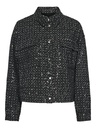 PIECES PCROBERTA LS SEQUINS DENIM JACKET QX