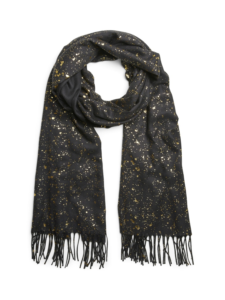PIECES PCRACHEL LONG SCARF BC Magnet-black-Almond
