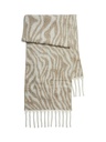 PIECES PCNYMIKA LONG SCARF BOX BC fossil tiger