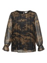 CARMAKOMA CARAZELEA L/S O-NECK TOP AOP