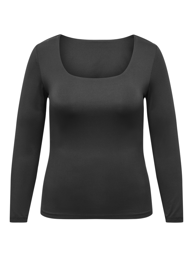CARMAKOMA CAREA L/S 2-WAY DEEP NECK TOP JRS