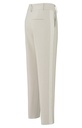 YAYA Pantalon beuge ligne blanche taille haute