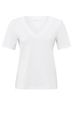 YAYA t-shirt col V blanc