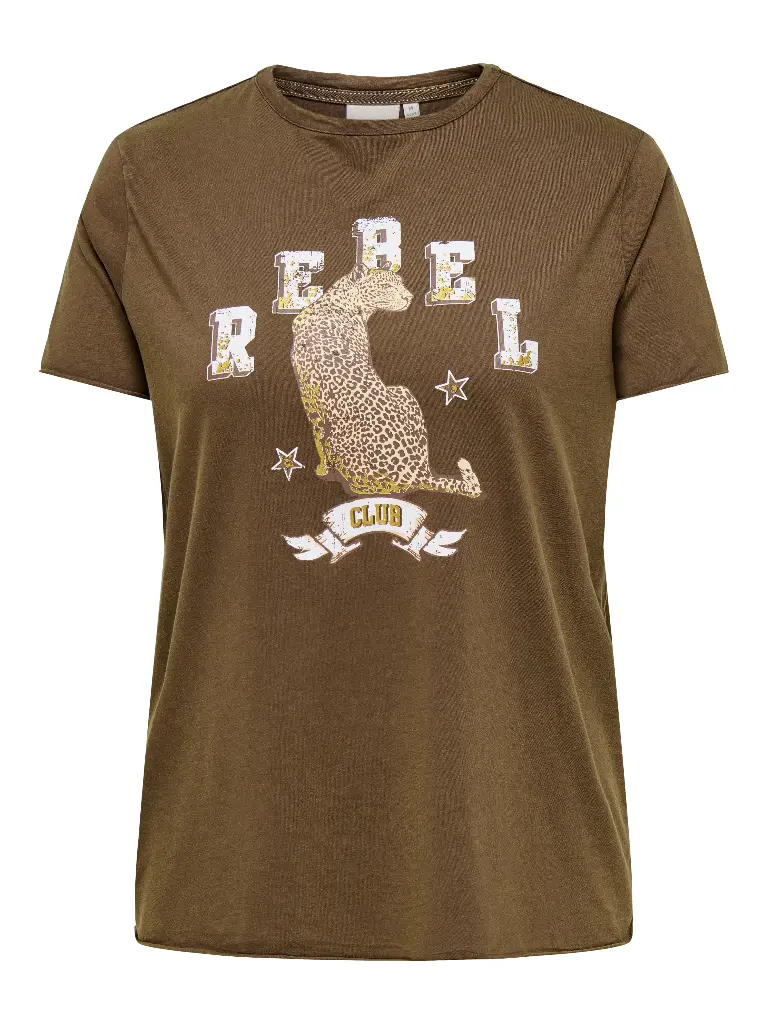 CARMAKOMA CARMIKO LIFE WASHED SS REG TEE JRS REBEL