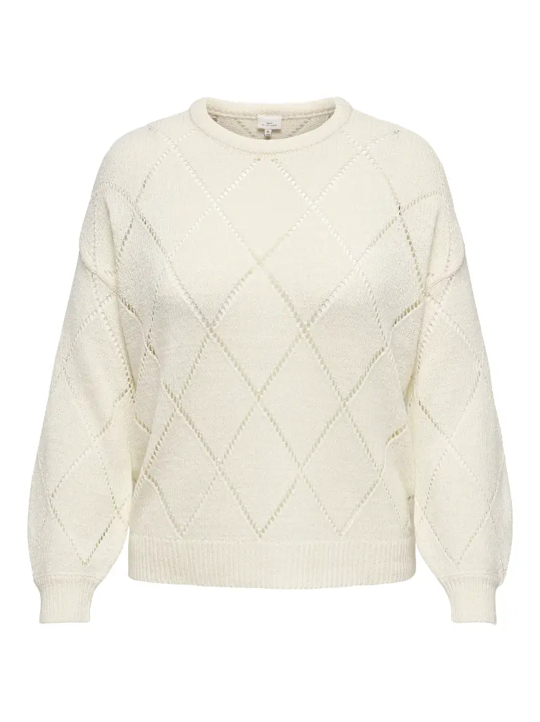 CARMAKOMA CARGEENAS LS STRUCTURE O-NECK KNT