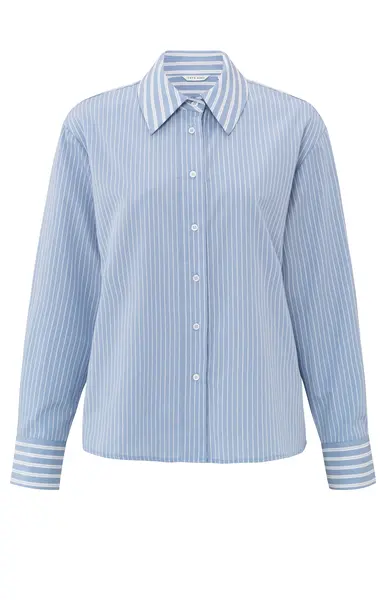 YAYA Chemisier oversize à rayures