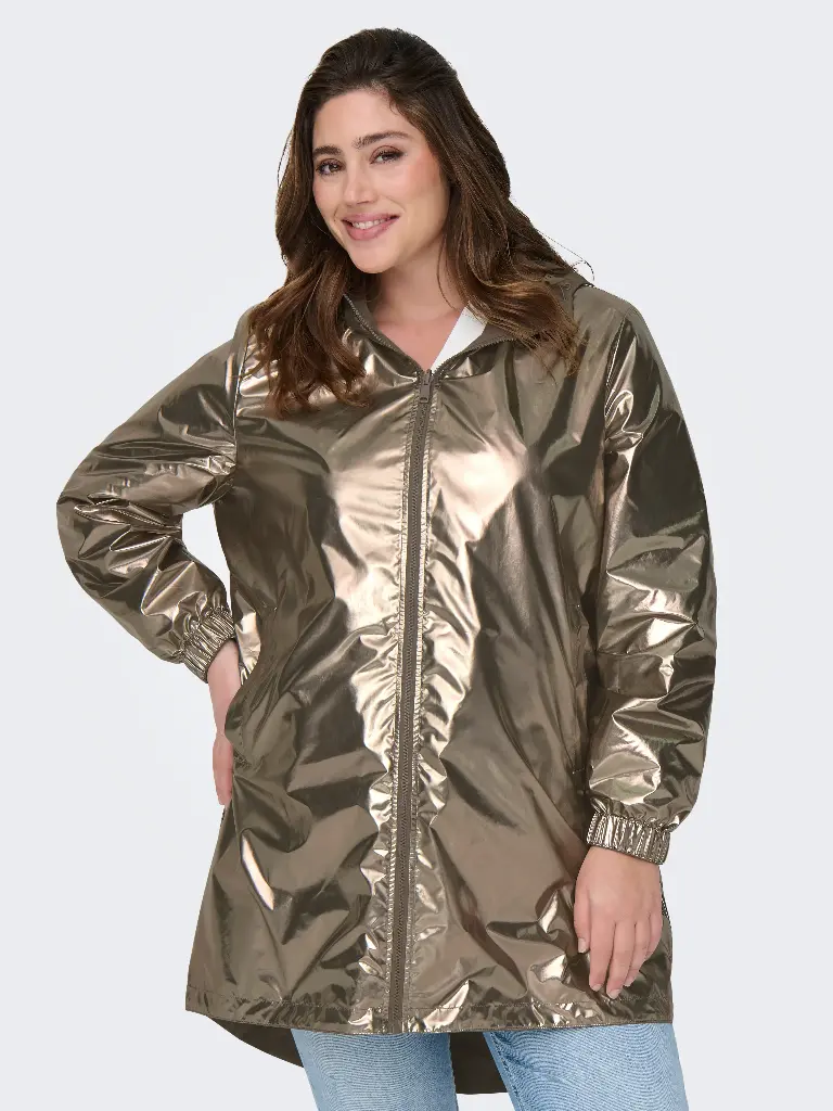 CARMAKOMA CARFRY REV METALLIC JACKET OTW