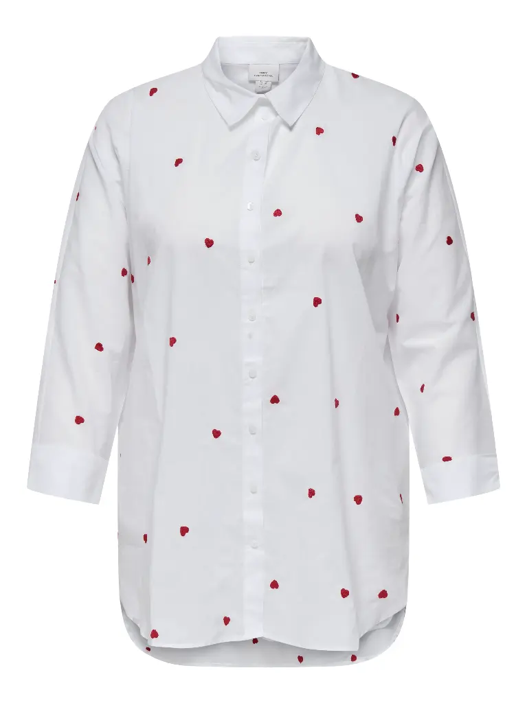 CARMAKOMA CARNEW LINA GRACE LS EMB SHIRT WVN COEUR