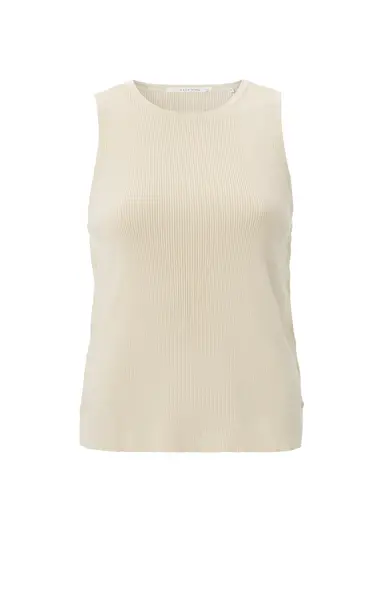YAYA Top sans manches avec boutons sur le côté et coupe ajustée 01-000448-503