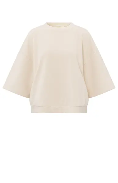 YAYA Sweat-shirt oversize à manches courtes et larges 01-109084-503