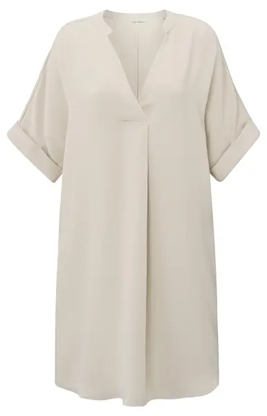 YAYA Robe fluide col V 01-601173-505