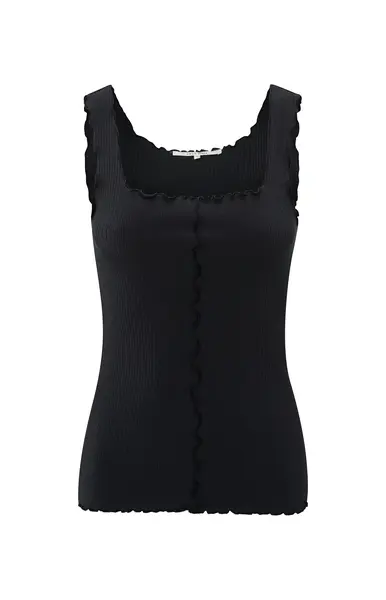 YAYA Débardeur ajusté 01-729027-505 WASHED BLACK
