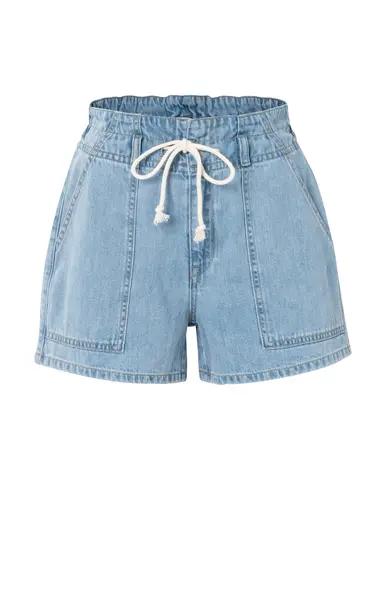 YAYA Short en jean taille haute 01-321026-506