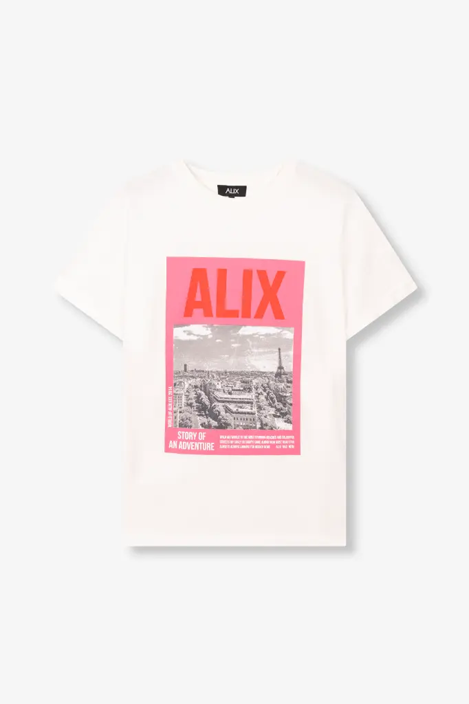 ALIX THE LABEL PHOTOPRINT T-SHIRT