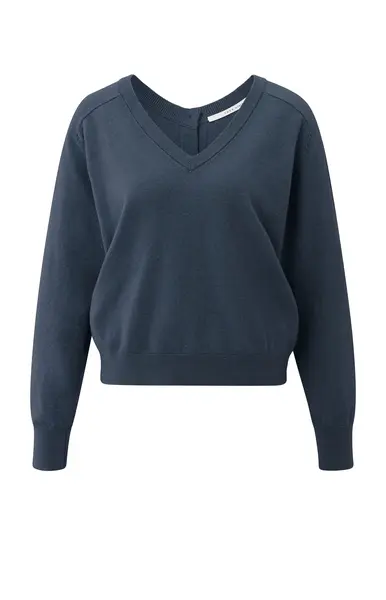 YAYA Pull avec double col V 01-000494-508