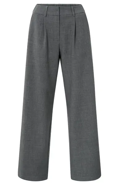YAYA Pantalon large de tailleur en jersey à l'arrière 01-301214-508