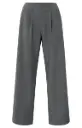 YAYA Pantalon large de tailleur en jersey à l'arrière 01-301214-508