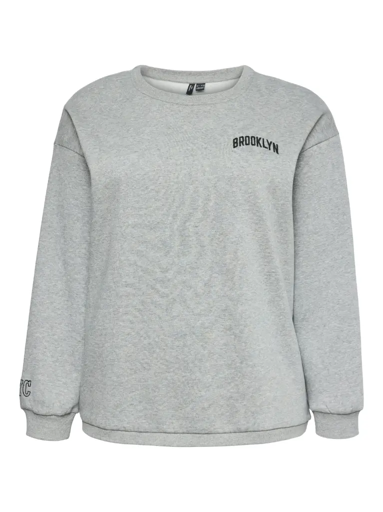 VERO MODA CURVE VMCTRINA LS SWEAT BOX JRS CUR BOO  (S-42/44)