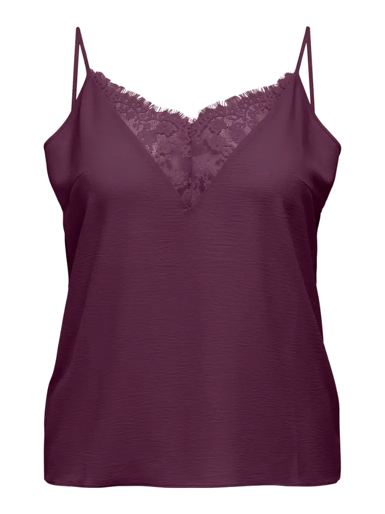 CARMAKOMA CARMETTA LIFE MIX LACE SINGLET WVN (42)