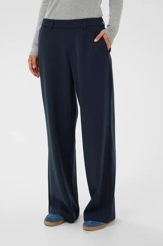 KAFFE KAvalley Pants Midnight marine (34)