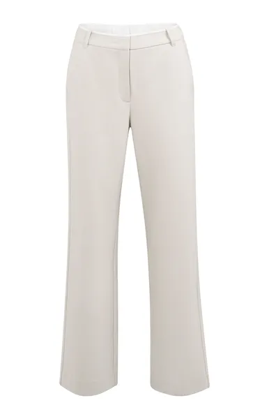 YAYA Pantalon en tissu doux avec  jambes larges et taille élastique 01-301237-601 (34)