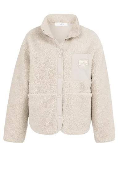 YAYA Veste teddy réversible avec  poche poitrine en nylon 02-001067-601