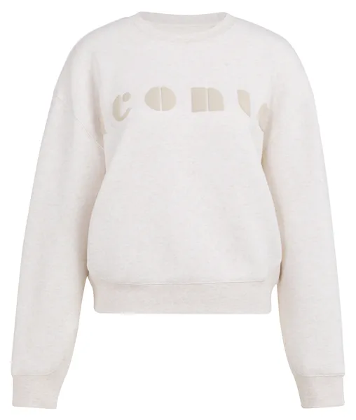 YAYA Sweat doux avec sérigraphie  'iconic' à l'avant 01-109110-602