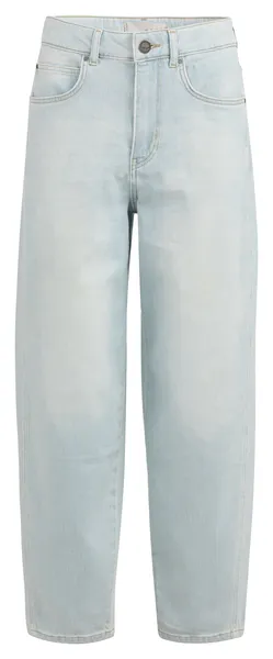 YAYA Jean fuselé Barrel avec un effet délavé clair 01-311129-602