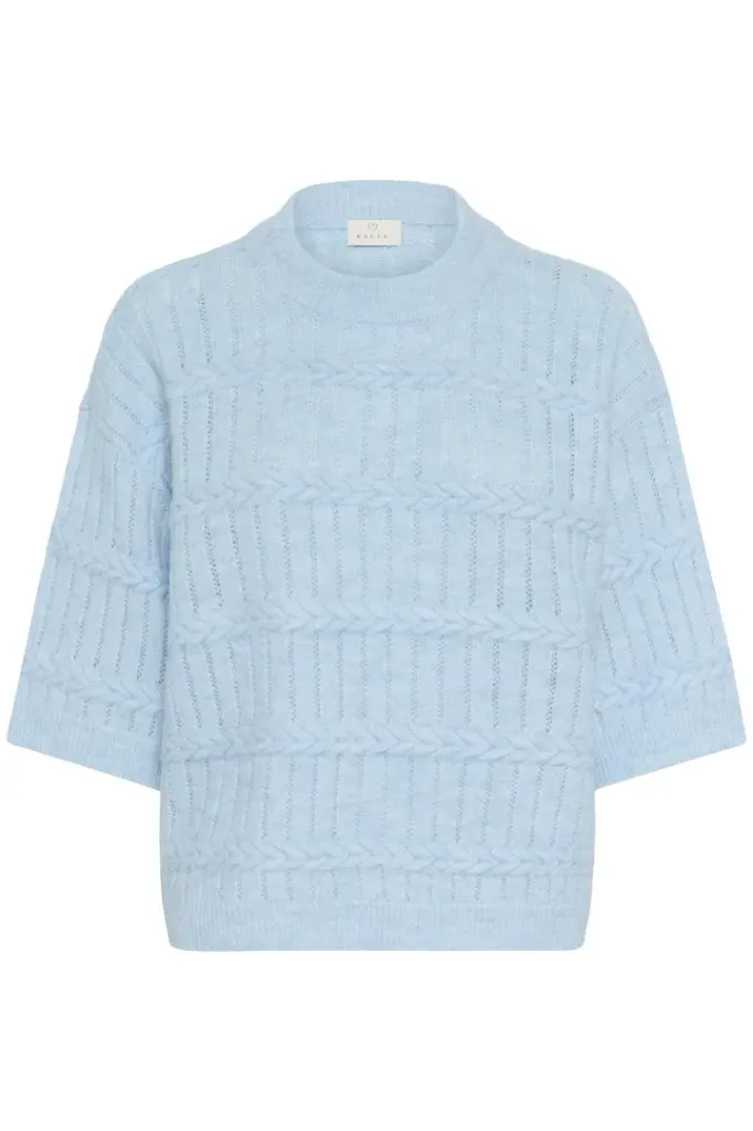 KAFFE KAmonia Pullover Powder Blue Mel (XS)