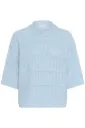 KAFFE KAmonia Pullover Powder Blue Mel