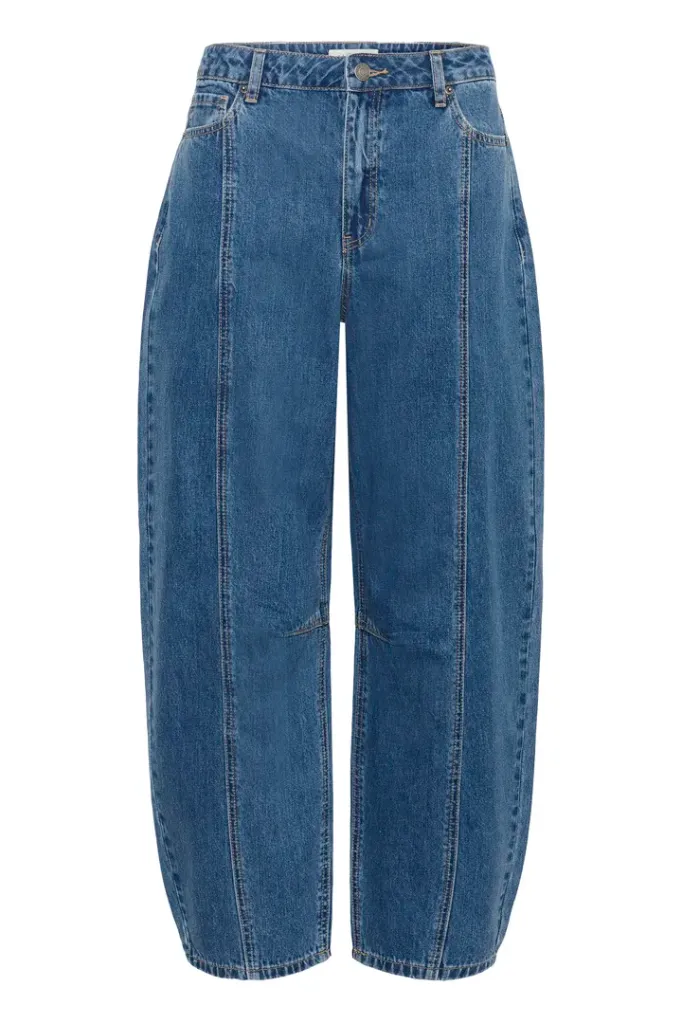 KAFFE KAross HW Barrel Jeans (34)