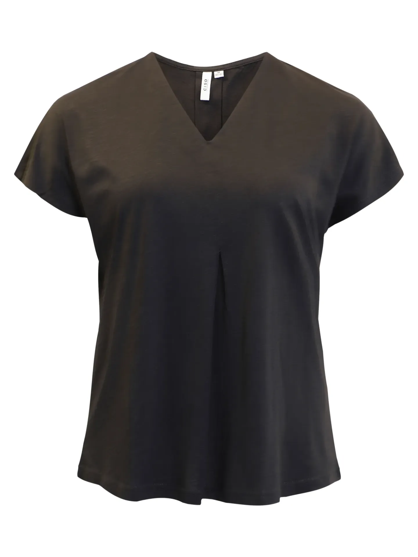CISO T-shirt 50%modal 50%coton black 218984